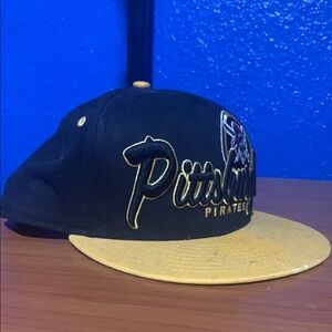 Pittsburgh Pirates New Era 9fifty Black and Gold Snapback Cap